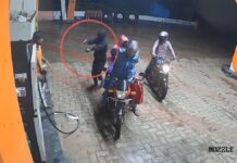 बालासोर में बाइक सवार दो बदमाशों ने पेट्रोल पंप पर लूट की घटना को अंजाम दिया