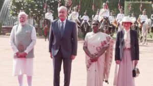 स्विट्जरलैंड के राष्ट्रपति का राष्ट्रपति भवन में भव्य स्वागत, पीएम मोदी और परमेलिन के बीच होगी द्विपक्षीय बातचीत